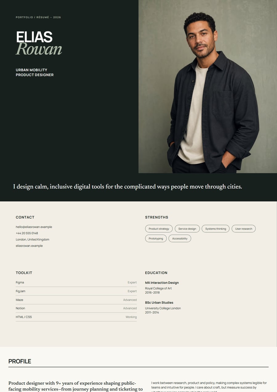 Elias Rowan — Resume