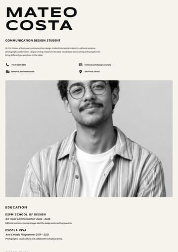 Mateo Costa — Resume