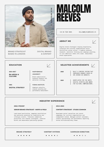 Malcolm Reeves — Digital Brand Strategist