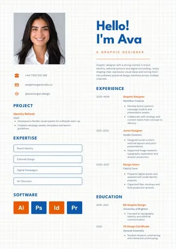 Ava Morgan — Graphic Designer
