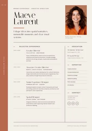 Maeve Laurent — Curriculum Vitae